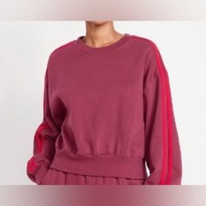 Old Navy Socomfy Sweatshirt in Dark Redwood ❤️🪵